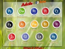 Adobe CS3 - Creative Suite 3 Icons