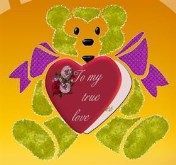 Bear Valintine Card