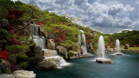 Beautiful Azalea Waterfalls