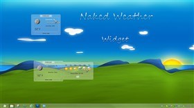 Naked Weather Widget