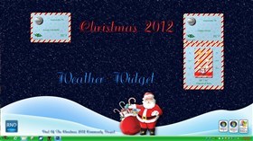 Christmas 2012 Weather Widget