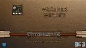 Metall Tech Weather Widget 