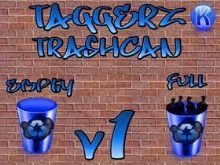 Taggerz Trash Can
