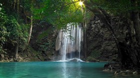 Tropical Waterfall