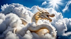 4K White Dragon