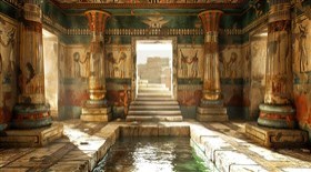 4K Egyptian Bath