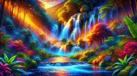 4K Colorful Landscape