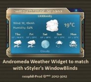 Andromeda Weather Widget V 1-5