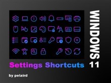 Windows 11 Settings Icons