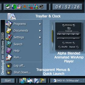 DesktopX on Windows 2000
