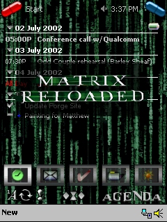 Matrix Reloaded