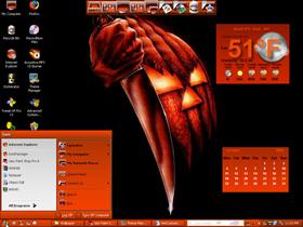 Roue Orange Halloween