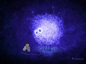 Looking for Higgs Boson (fluorescent version)