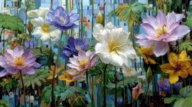 Oil Flowers