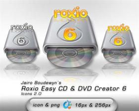 Roxio Easy CD & DVD Creator 6 Icons 2.0
