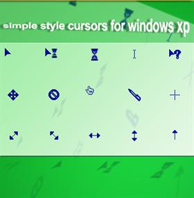 Simple style Blue