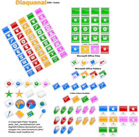 Rayfdiosis' Icon Set I