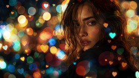 A cinematic close-up portrait