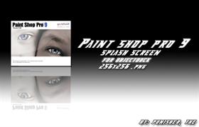 Paint Shop Pro 9 Splash Screen