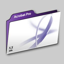 Adobe Acrobat 7.0 Pro Folder (water-colored)