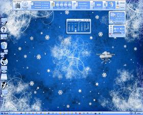 blue x mas