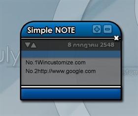 SimpleNOTE