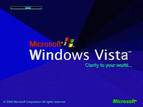 Windows Vista Blue