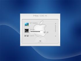Mac OS Blue Logon