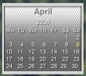 Chrome Calendar