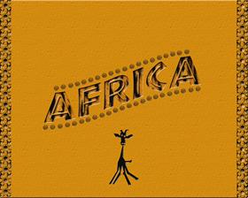 africa...