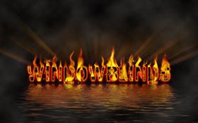 WindowBlinds-fire