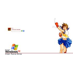 Street Fighter Logon - Sakura