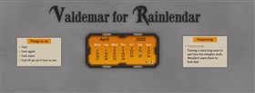 Valdemar for Rainlendar