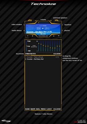 technolize winamp