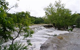 Rainy Waterfall