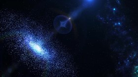 Deep Space Cosmic Nebula