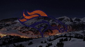 Broncos Snowing