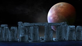 Stonehenge Moon