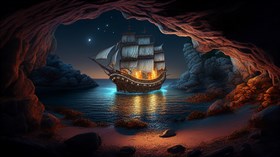 4K Sea Cave