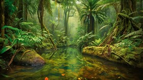 4K Amazon Swamp