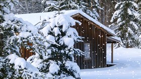 Winter Cabin