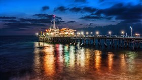 Santa Monica Pier HDR