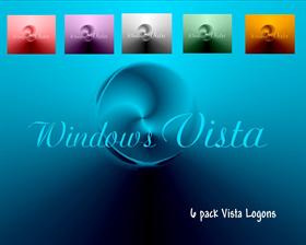 Windows Vista Logon 6pk