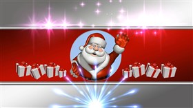 Santa Window Wall
