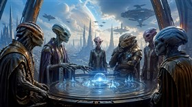 4K Alien Energy Panel