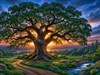 4K Old Oak Tree