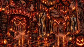 4K Halloween Funhouse