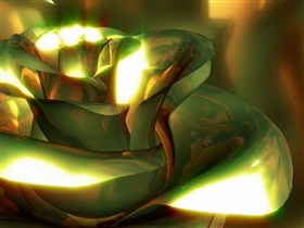 the green rose