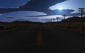 On the road again_evening