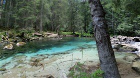 Stream with Waterfall